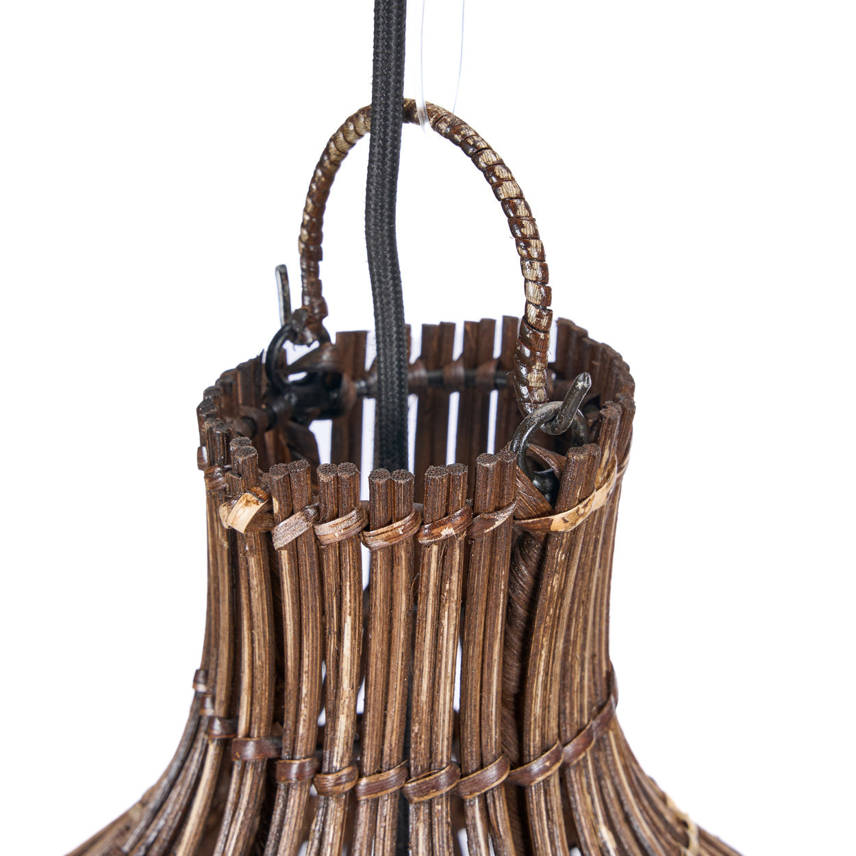 Bazar Bizar Antwerp De Oasis Torenhanglamp - Donkere walnoot - XL