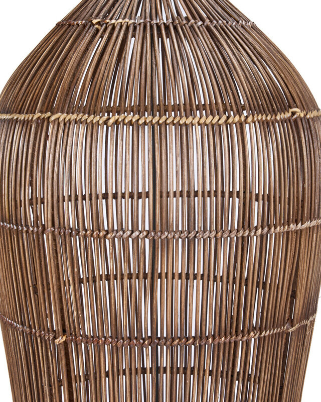 Bazar Bizar Antwerp De Oasis Torenhanglamp - Donkere walnoot - XL