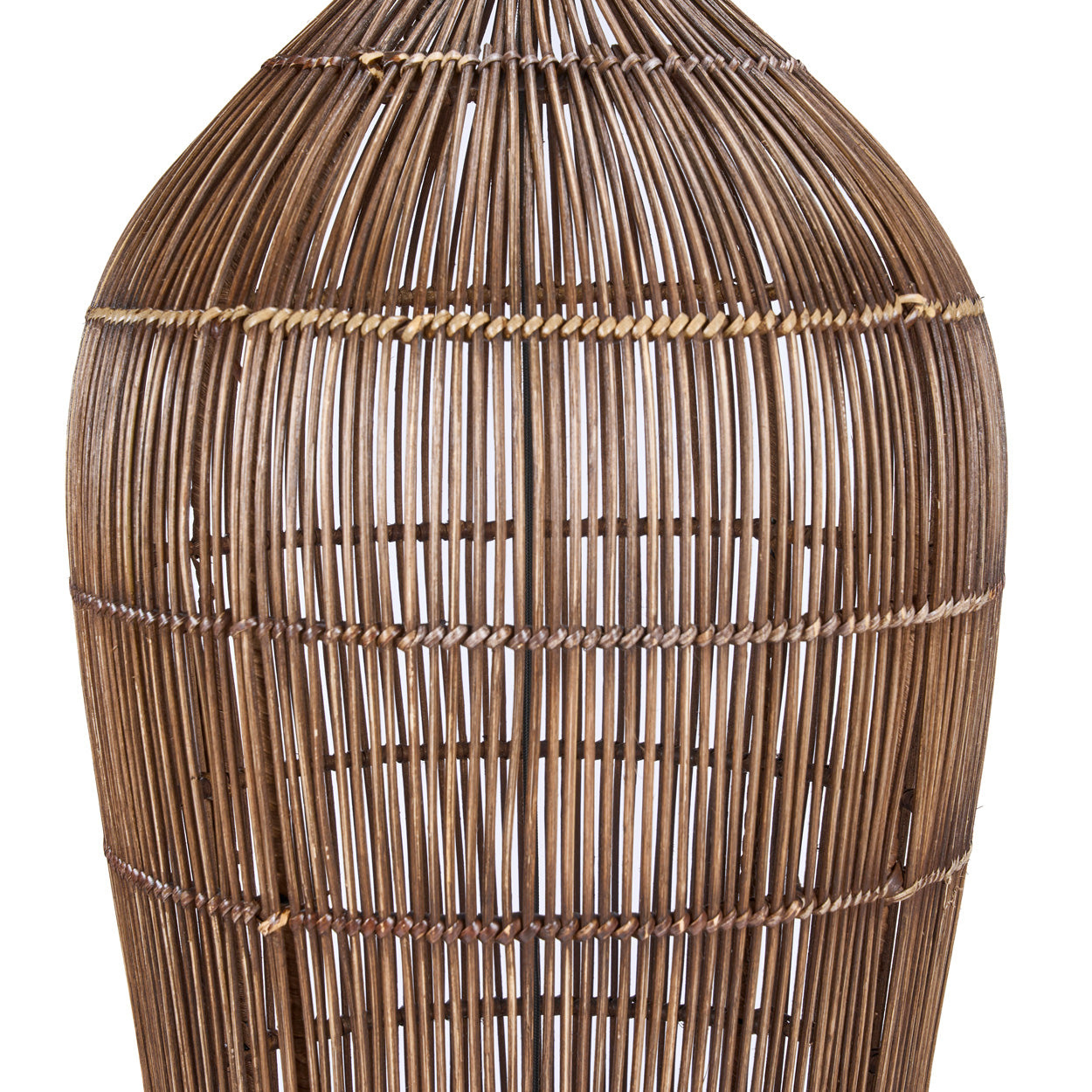 Bazar Bizar Antwerp De Oasis Torenhanglamp - Donkere walnoot - XL