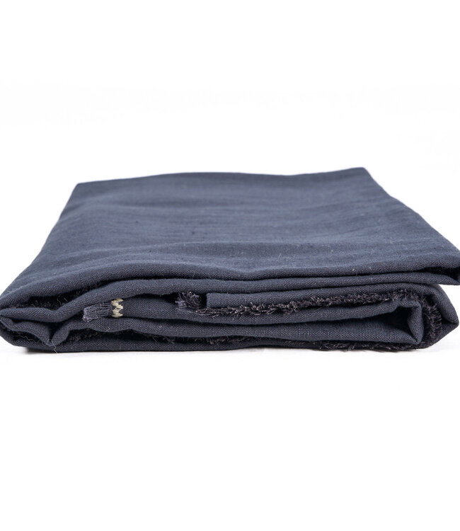 Bazar Bizar Antwerp Toscaanse tafelkleed - zwart/naturel - 150x250