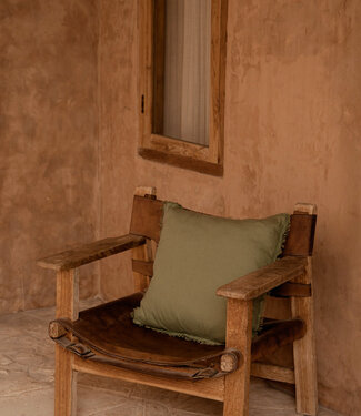 Bazar Bizar Antwerp De Minty Fresh kussenhoes - groen