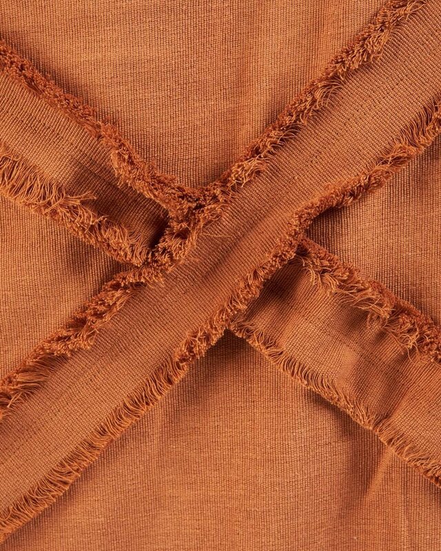 Bazar Bizar Antwerp De Berber bedsprei - terracotta - 300x240 cm