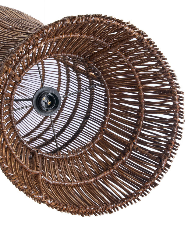 Bazar Bizar Antwerp De Oasis Torenhanglamp - Donkere walnoot - XL