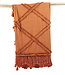 Bazar Bizar Antwerp De Berber bedsprei - terracotta - 300x240 cm