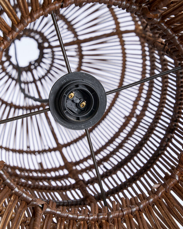 Bazar Bizar Antwerp De Oasis Torenhanglamp - Donkere walnoot - XL