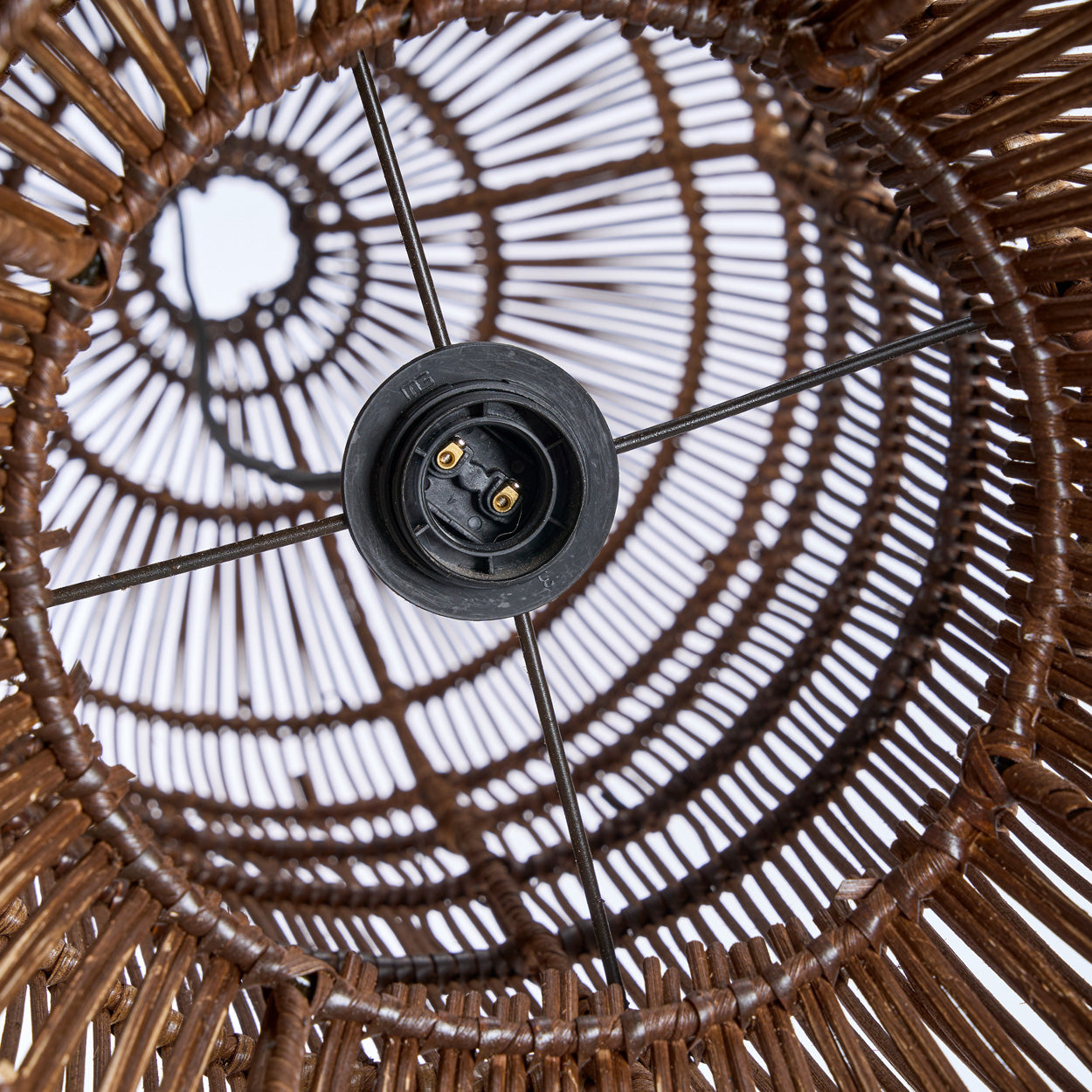 Bazar Bizar Antwerp De Oasis Torenhanglamp - Donkere walnoot - XL