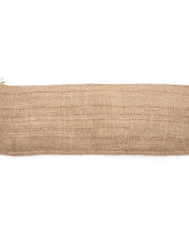 Bazar Bizar Antwerp The Oh My Gee kussenhoes - beige - 35x100