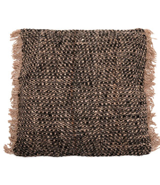 Bazar Bizar Antwerp The Oh My Gee Kussenhoes - Zwart koper - 60x60