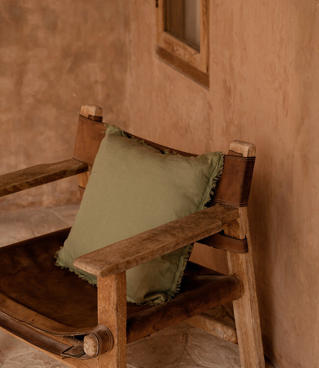 Bazar Bizar Antwerp De Minty Fresh kussenhoes - groen