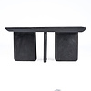 De Obsidian salontafel - zwart - H45xB100xD50 cm