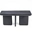 Bazar Bizar Antwerp De Obsidian salontafel - zwart - H45xB100xD50 cm