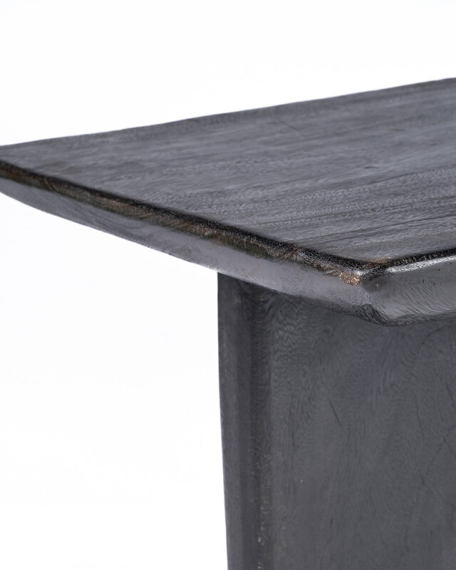 Bazar Bizar Antwerp De Obsidian salontafel - zwart - H45xB100xD50 cm
