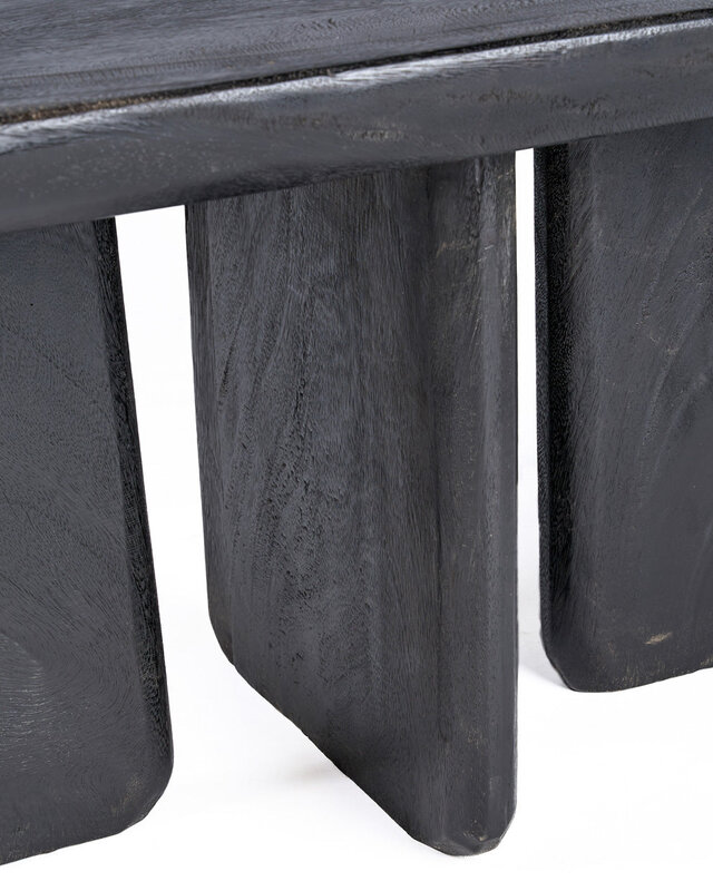 Bazar Bizar Antwerp De Obsidian salontafel - zwart - H45xB100xD50 cm
