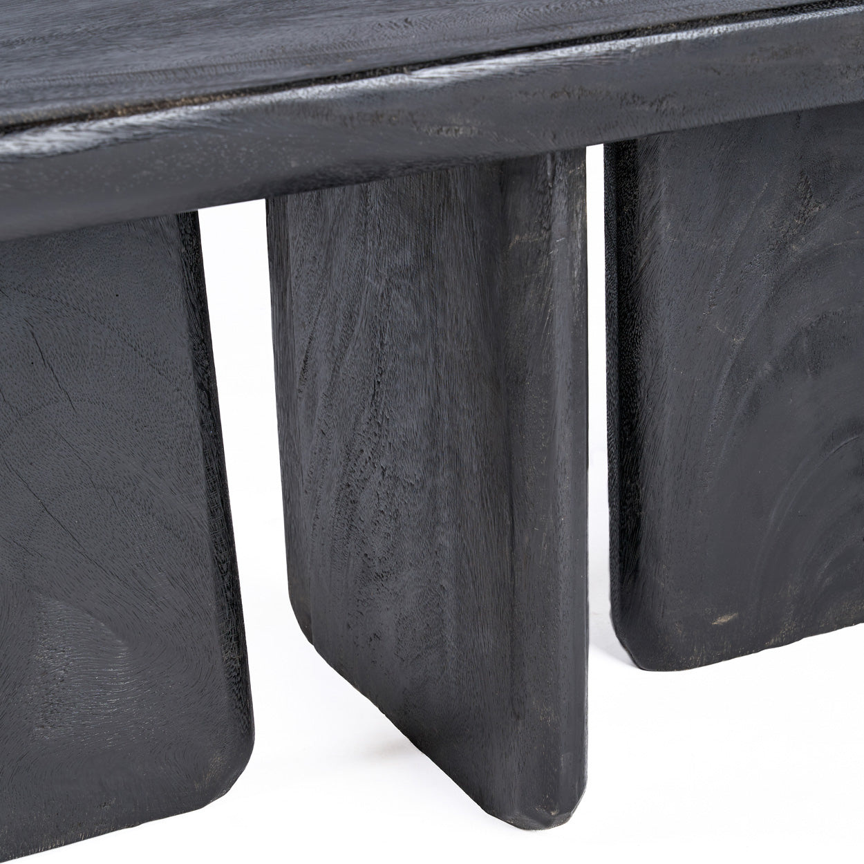 Bazar Bizar Antwerp De Obsidian salontafel - zwart - H45xB100xD50 cm