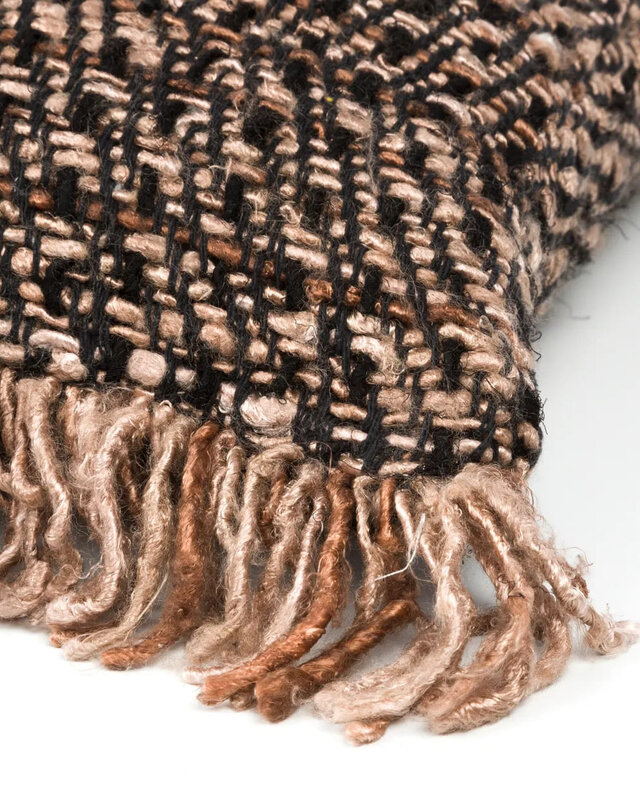 Bazar Bizar Antwerp The Oh My Gee Kussenhoes - Zwart koper - 60x60