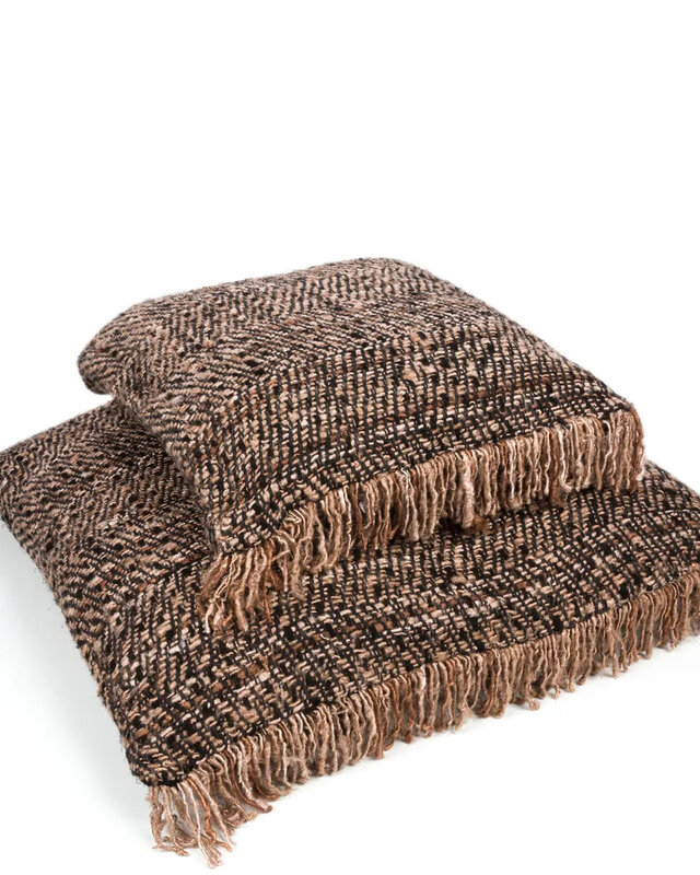 Bazar Bizar Antwerp The Oh My Gee Kussenhoes - Zwart koper - 60x60