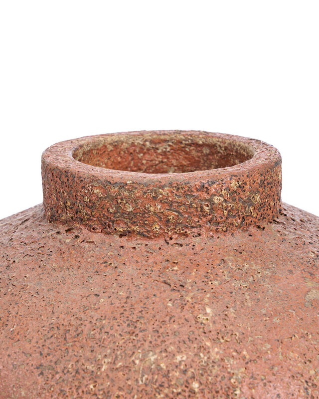 Bazar Bizar Antwerp De Clay Echo-vaas - terracotta - L - 30x40x30 cm