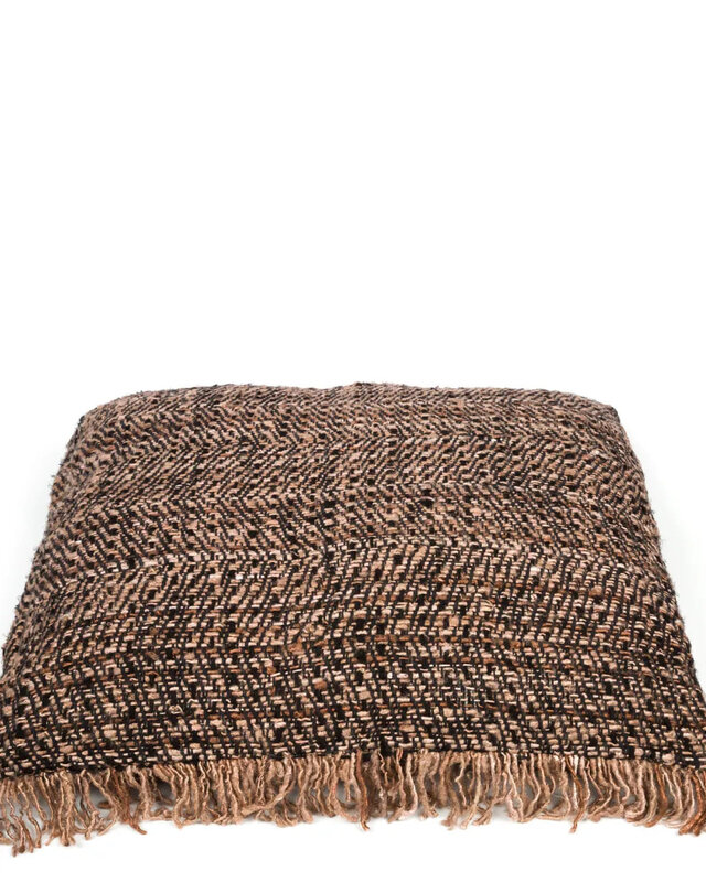 Bazar Bizar Antwerp The Oh My Gee Kussenhoes - Zwart koper - 60x60