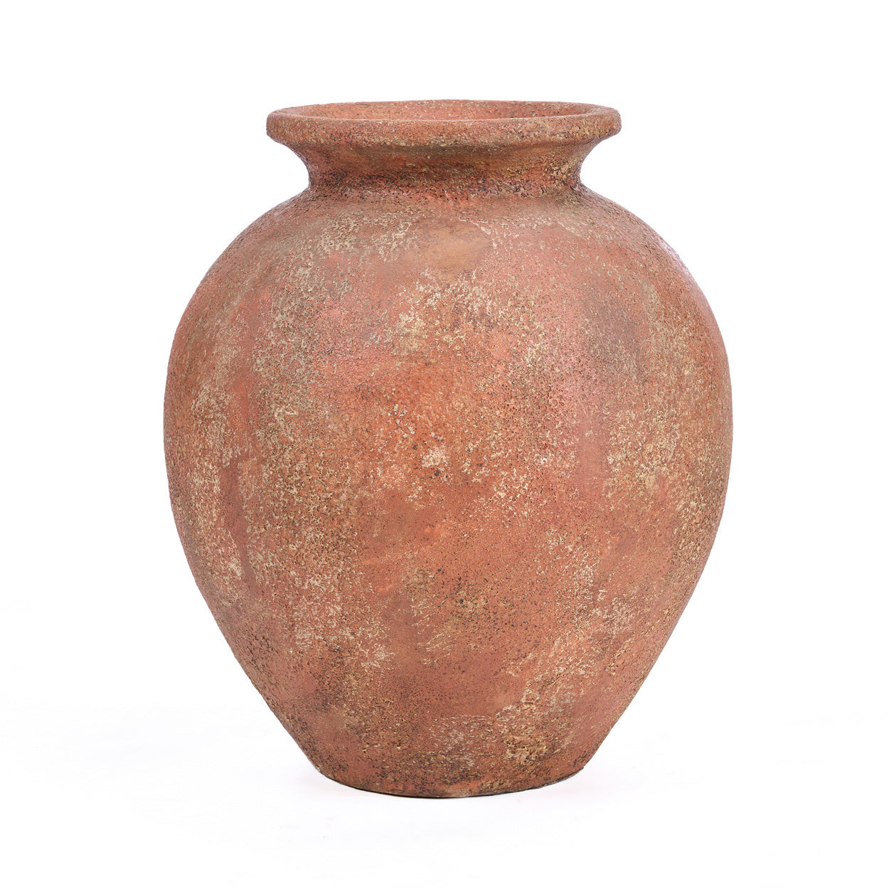 Bazar Bizar Antwerp De Clay Silence-vaas - terracotta - XL - 45x50x45 cm