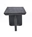 Bazar Bizar Antwerp De Obsidian salontafel - zwart - H45xB100xD50 cm
