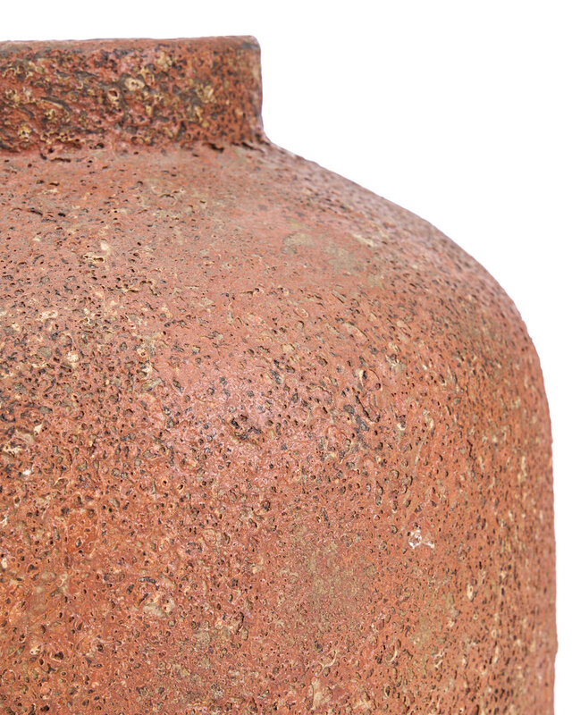 Bazar Bizar Antwerp De Clay Echo-vaas - terracotta - L - 30x40x30 cm