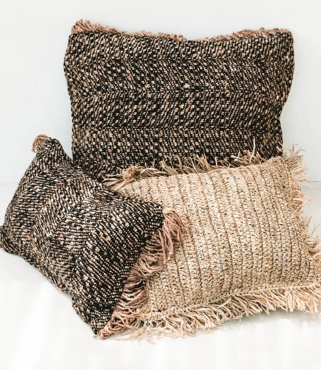 Bazar Bizar Antwerp The Oh My Gee Kussenhoes - Zwart koper - 60x60