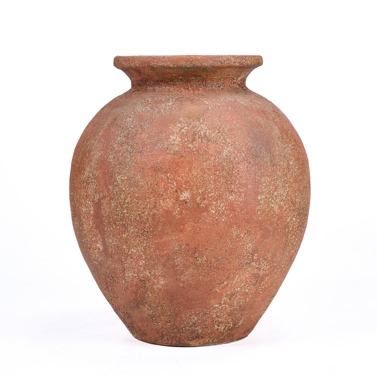 Bazar Bizar Antwerp De Clay Silence-vaas - terracotta - XL - 45x50x45 cm
