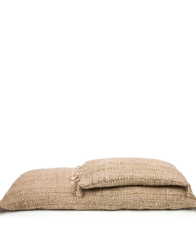 Bazar Bizar Antwerp The Oh My Gee kussenhoes - beige - 35x100