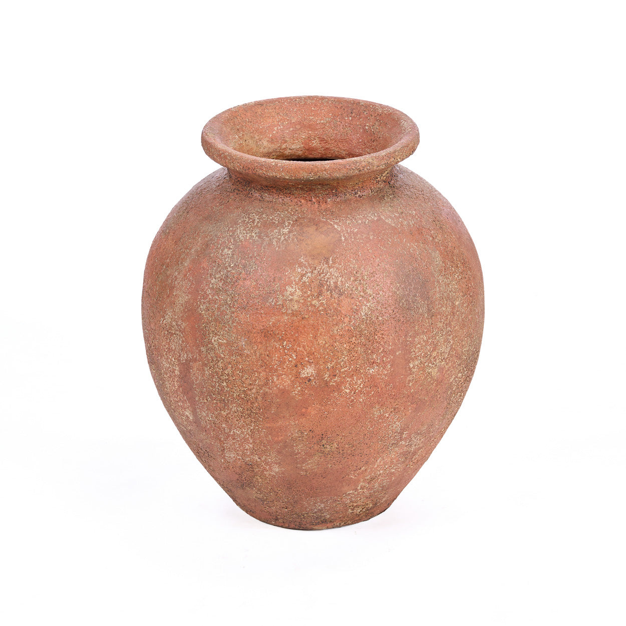 Bazar Bizar Antwerp De Clay Silence-vaas - terracotta - XL - 45x50x45 cm