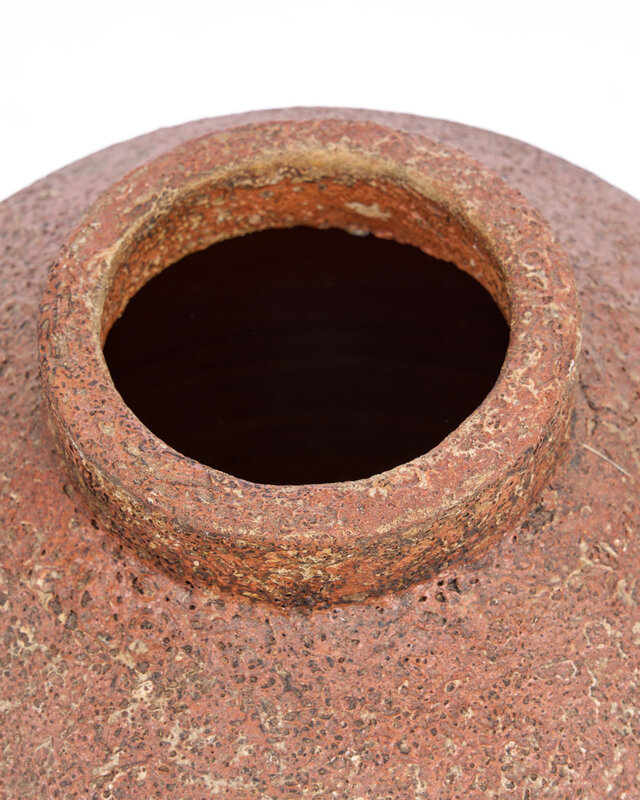 Bazar Bizar Antwerp De Clay Echo-vaas - terracotta - L - 30x40x30 cm