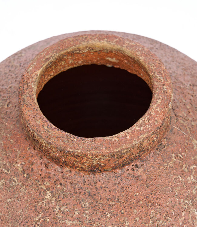 Bazar Bizar Antwerp De Clay Echo-vaas - terracotta - L - 30x40x30 cm