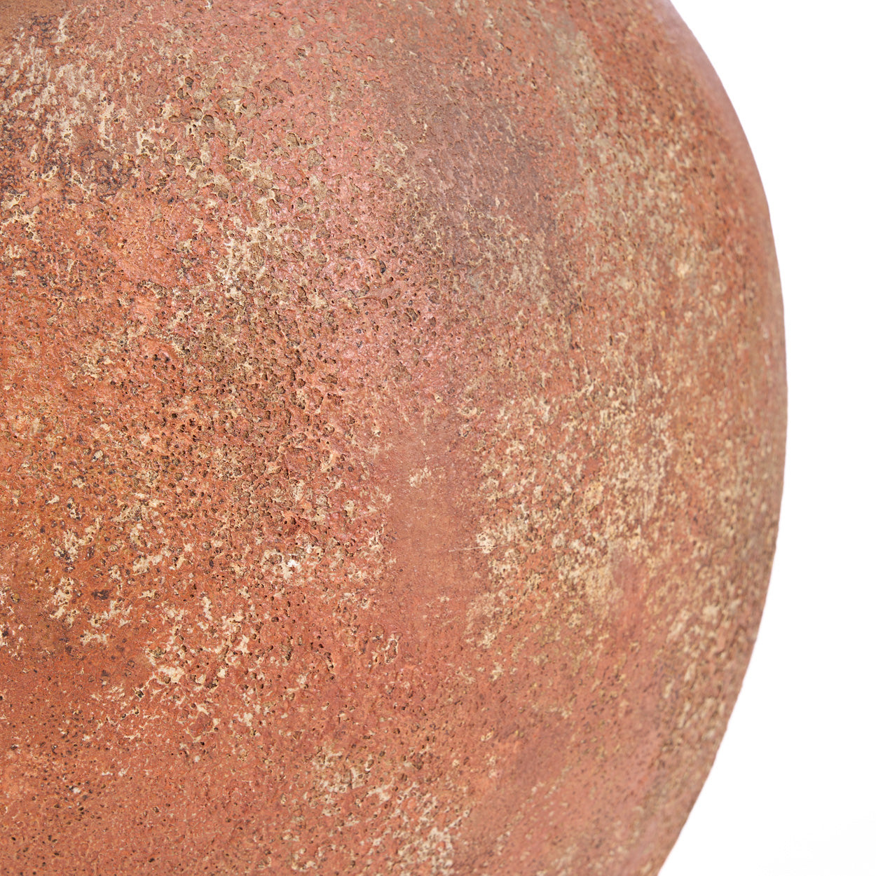 Bazar Bizar Antwerp De Clay Silence-vaas - terracotta - XL - 45x50x45 cm