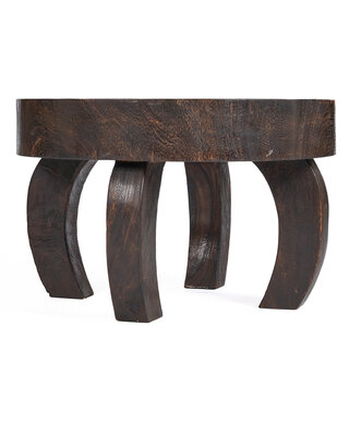 Bazar Bizar Antwerp De Octo Chic salontafel - donker walnoothout