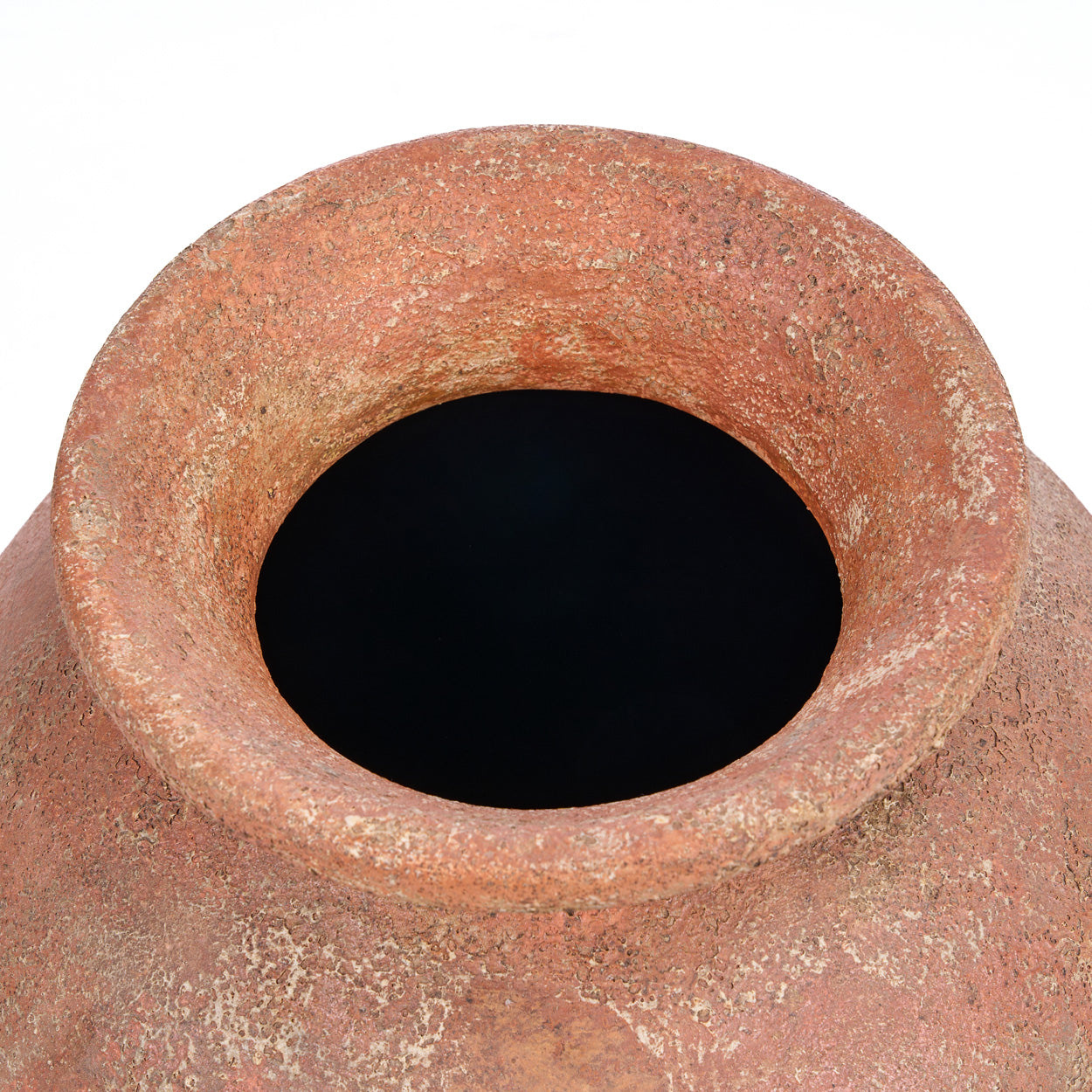 Bazar Bizar Antwerp De Clay Silence-vaas - terracotta - XL - 45x50x45 cm