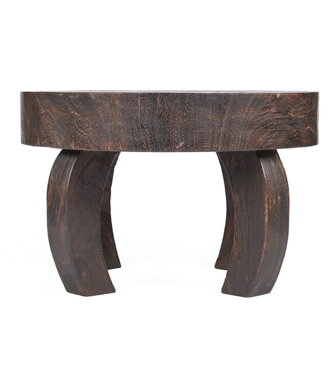 Bazar Bizar Antwerp De Octo Chic salontafel - donker walnoothout