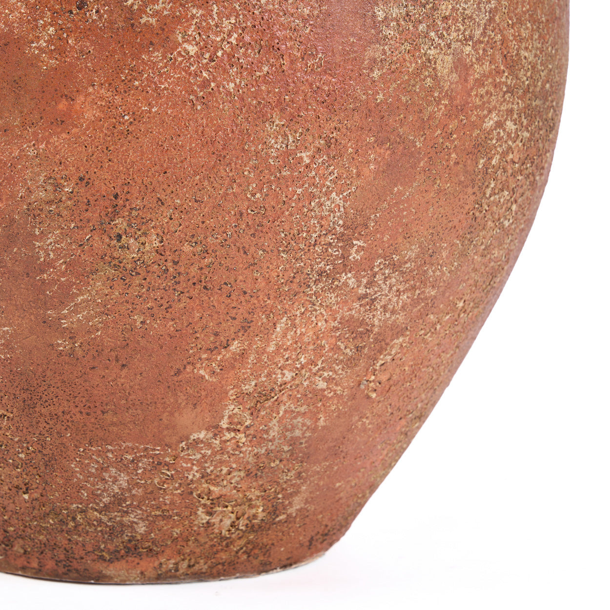 Bazar Bizar Antwerp De Clay Silence-vaas - terracotta - XL - 45x50x45 cm