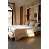 De Gypsy bedsprei - Naturel- 135x270