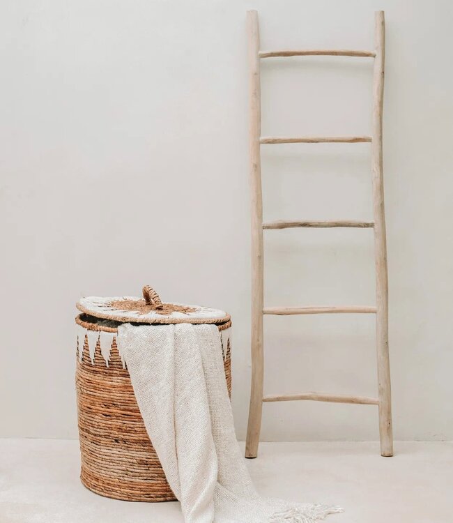 Bazar Bizar Antwerp De s'il vous Plaid - Crème - 170x130