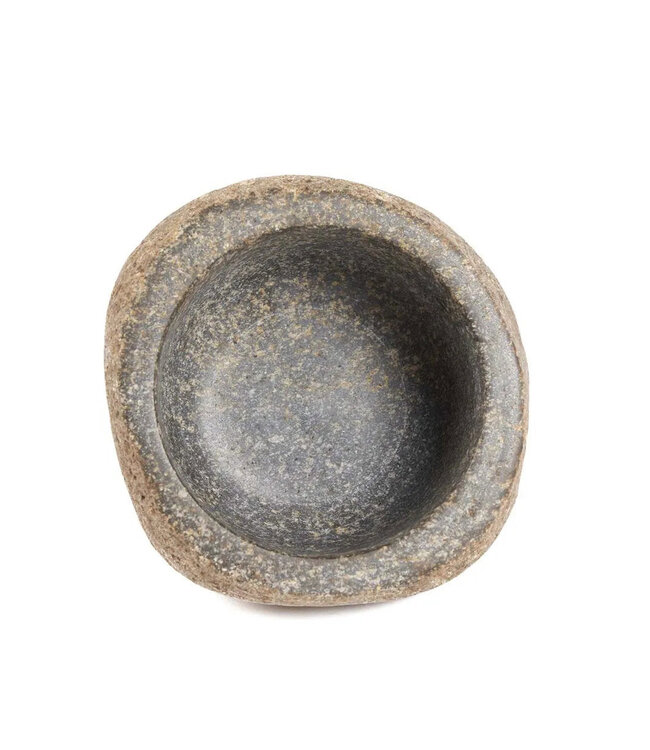 Bazar Bizar Antwerp De kom van riviersteen - Zwart - S