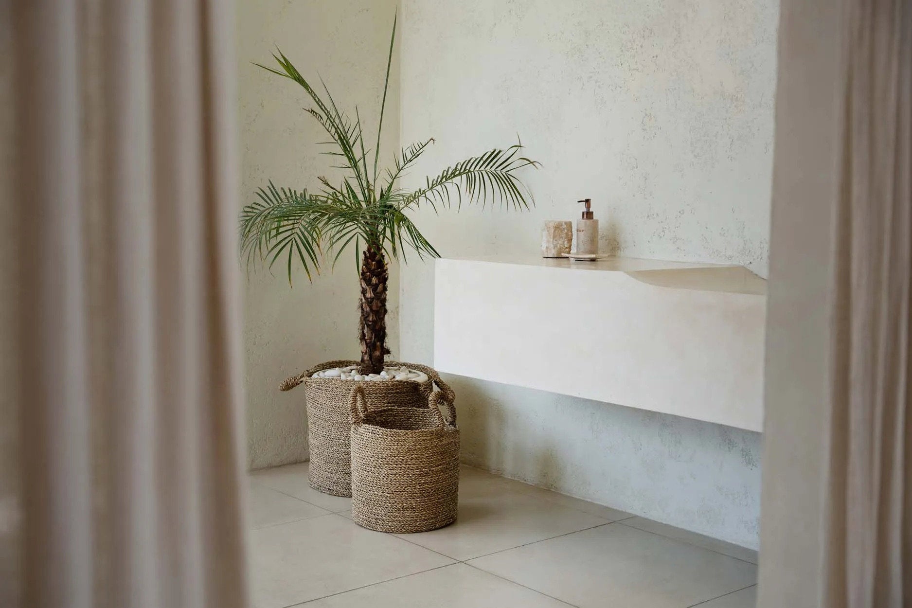 Bazar Bizar Antwerp De Sensity-manden - Naturel - L