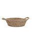 Bazar Bizar Antwerp Raffia mandjes - naturel - S - H16 x D35 cm