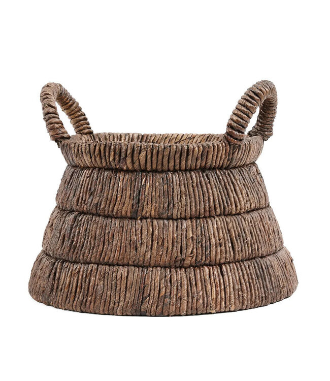 Bazar Bizar Antwerp De Chisomo-mand | Bananenblad | H31xD42 cm