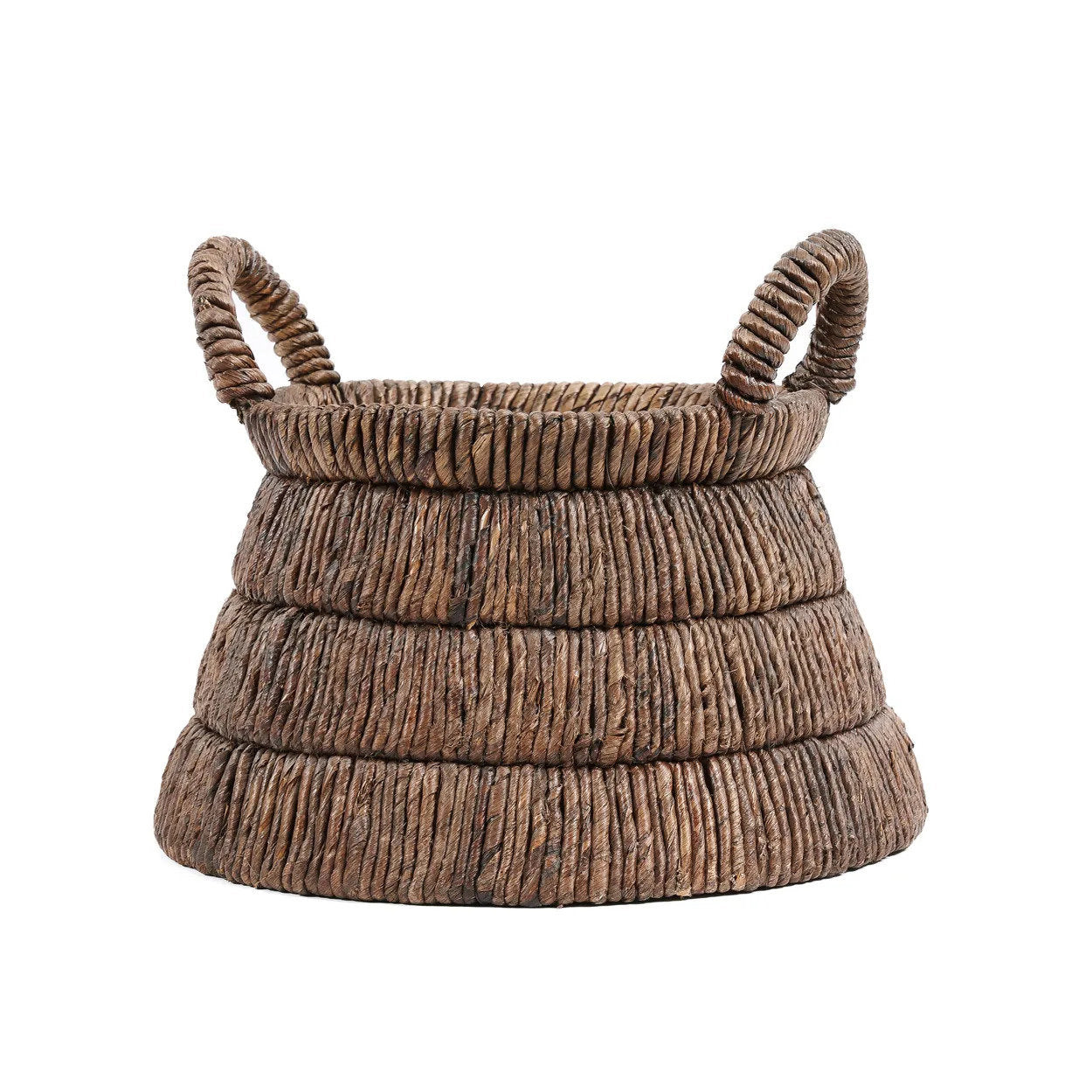Bazar Bizar Antwerp De Chisomo-mand | Bananenblad | H31xD42 cm