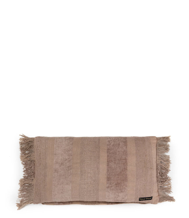 Bazar Bizar Antwerp The Oh My Gee kussenhoes - Concrete Velvet - 30x50