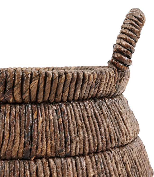 Bazar Bizar Antwerp De Chisomo-mand | Bananenblad | H31xD42 cm