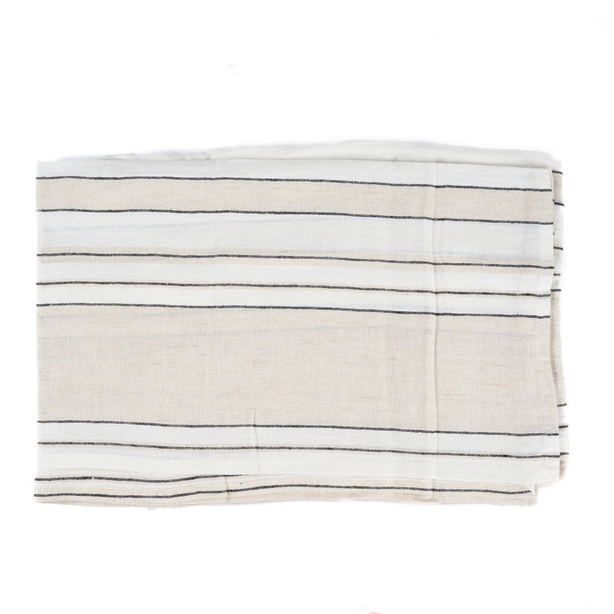 Bazar Bizar Antwerp Het Provence-tafelkleed - Naturel Zwart Wit - 150x250