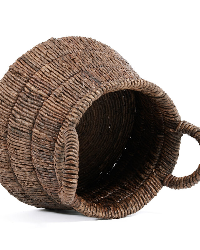 Bazar Bizar Antwerp De Chisomo-mand | Bananenblad | H31xD42 cm