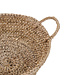 Bazar Bizar Antwerp Raffia mandjes - naturel - S - H16 x D35 cm