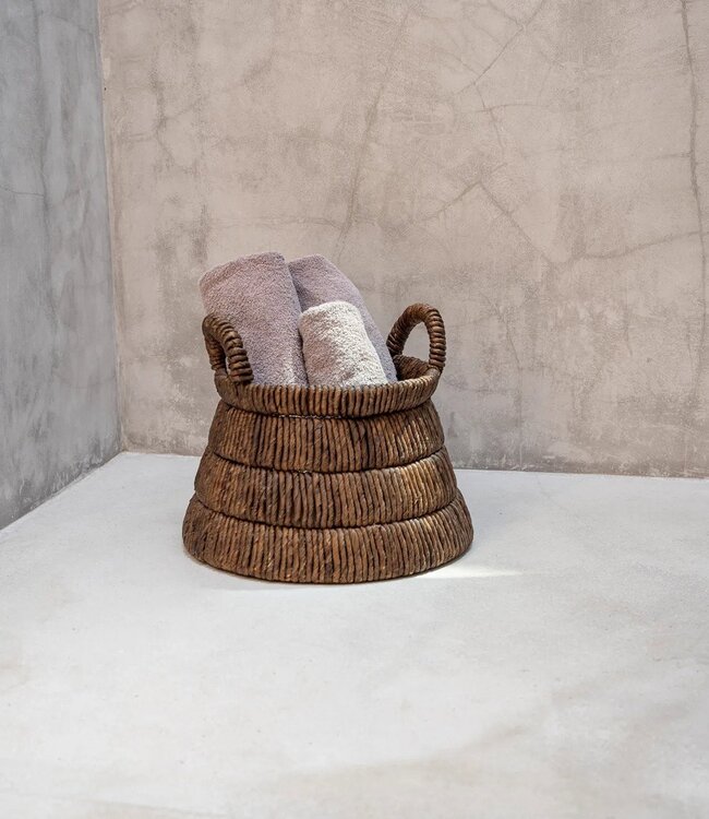 Bazar Bizar Antwerp De Chisomo-mand | Bananenblad | H31xD42 cm