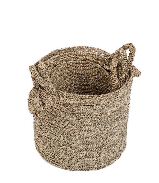 Bazar Bizar Antwerp De Sensity-manden - naturel - M - H43 x D34 cm
